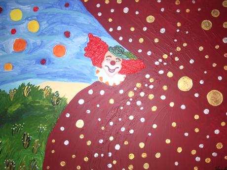 Der lachende Clown (Der Vorhang geht auf ...) - Yvonne Schmied - Array auf Array - Array - Array