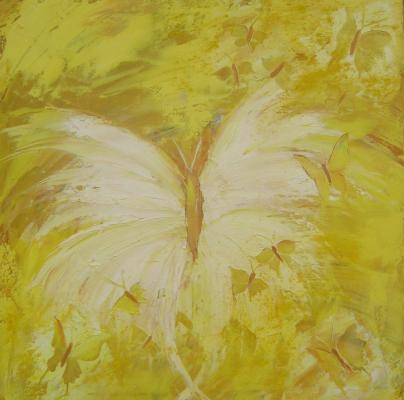 Sunny Yellow Butterflyes - Janette Stürmer - Array auf  - Array - 