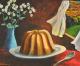 Stilleben mit Pudding - Peter Traxler - Acryl auf Leinwand -  - 