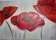 Mohnblume Fantasie - Aleksandra Schoenfeld - Acryl auf Leinwand - Fantastisch-Mohn-Freude - 