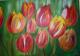 Tulpen uit Amsterdam III - Aleksandra Schoenfeld - Acryl auf Leinwand - Blumen - 