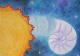 Cosmic Echo - Dawn Poli - Acryl auf Pappe - Abstrakt-Esoterik-Religion-Mystik-Natur - 