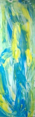 BLUE + YELLOW = GREEN - Lydia  Friedrich -  auf  - Array - Array