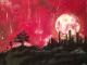 Mond - Kristina Yaroslavskaya - Acryl auf Leinwand - Fantastisch-Himmel - 