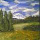 Landschaft - Ranko Savanovic - Acryl auf Leinwand - Berge - 