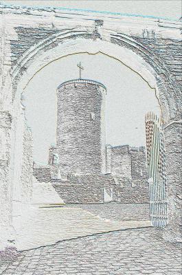 Burgturm Reifferscheid - Arno Schmitt - Array auf  - Array - 
