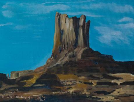 Fels vom Monument Valley - Claudia Lüthi - Array auf Array - Array - Array