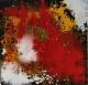 abstract rot--- - Gabi Gigi Adelung - Tempera auf Leinwand - Abstrakt-Stillleben - 