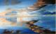 Spiegelbild Meer - Witburg DÃ¤hling -  auf Leinwand - Natur - 