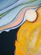 moon - dirk provoost - Acryl auf Pappe - Abstrakt - 